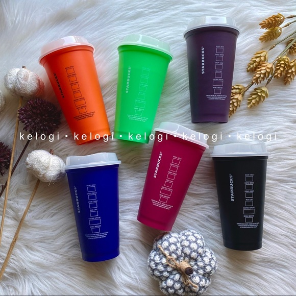 🎃NEW RARE🖤Starbucks Box Glow in the Dark Hot Cup - Picture 6 of 13